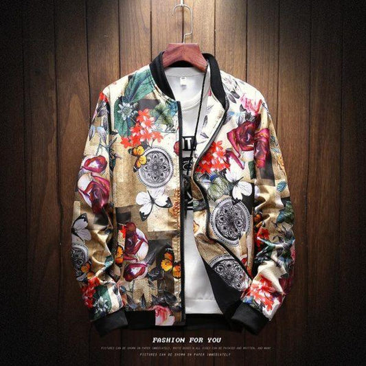 6 STYLE Fashion Spring 2020 New Print Casual Jacket