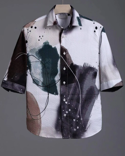 INCOMPARABLE MULTI COLOUR ABSTRACT PRINT SHIRT