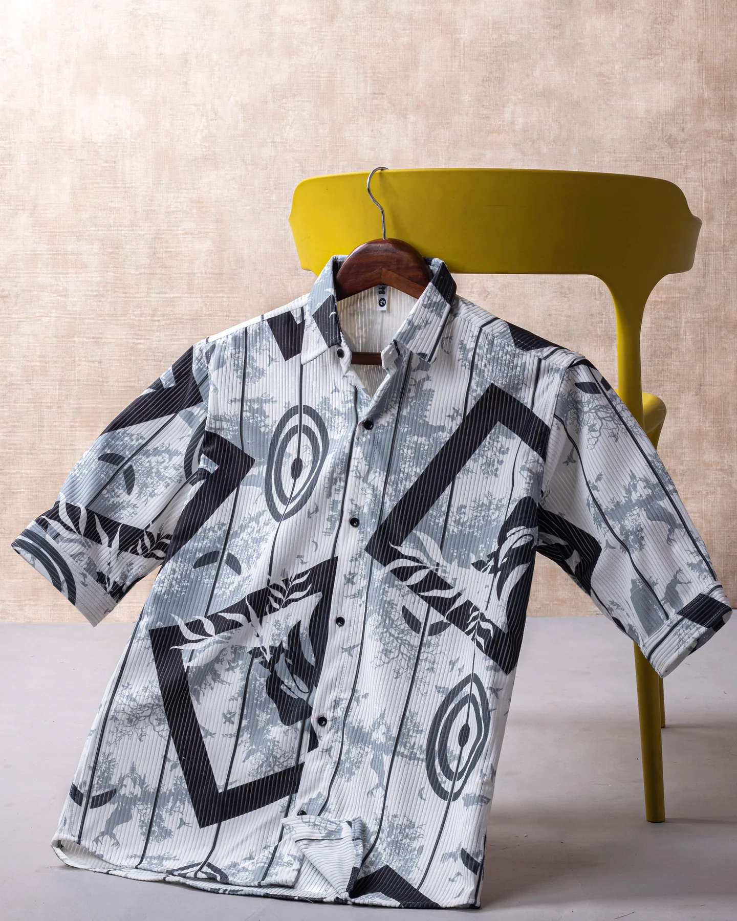 AMAZING MULTI COLOUR GEOMATRIC PRINT SHIRT