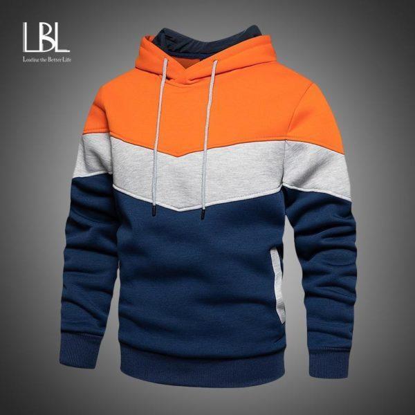 Mens Fleece Hoodies 2020 Autumn Winter Streetwear