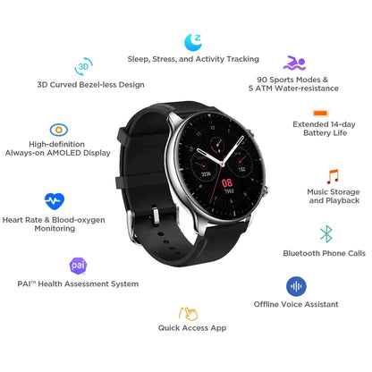 Amazfit GTR 2 Smartwatch (Classic)