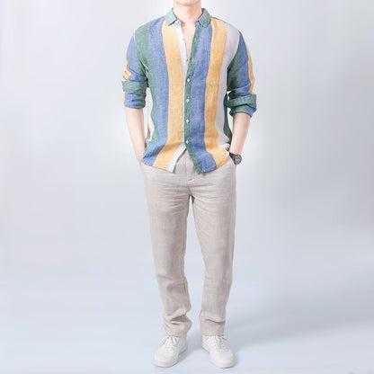 Multicolor Fancy Full Sleeves Shirt