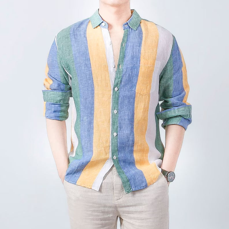 Multicolor Fancy Full Sleeves Shirt