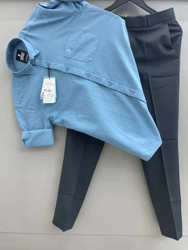 Oxford Shirt With Trouser (Combo)