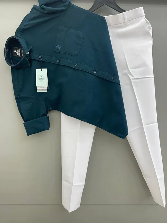 Oxford Shirt With Trouser (Combo)