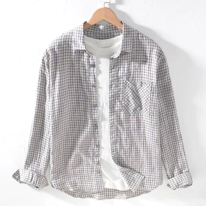 Brown Checks Casual Shirt For Men