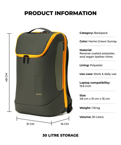 The Transit Backpack - 30L