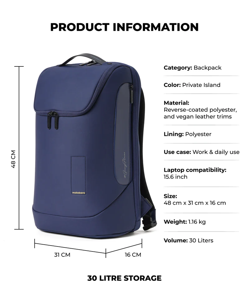 The Transit Backpack - 30L