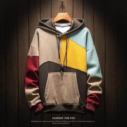 Hoodie Men Pullover Men’s Colorblocked Best Quality