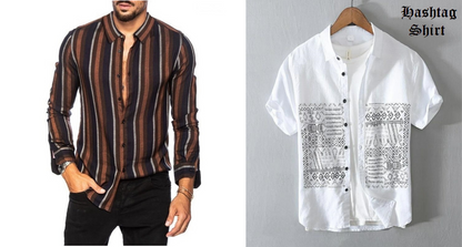 Combo Of 2 Pure Cotton Stitched Shirt For Men-14