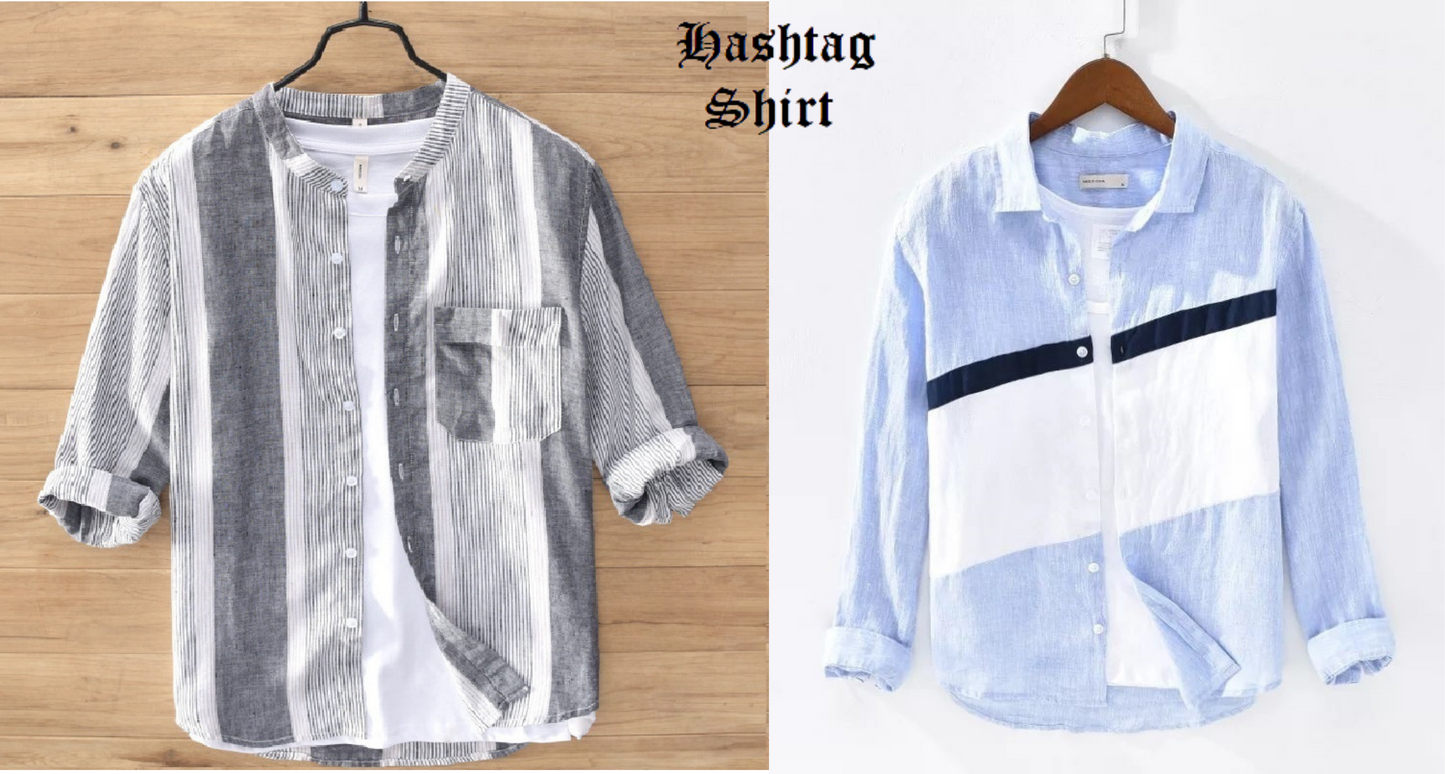 Combo Of 2 Pure Cotton Stitched Shirt For Men-29