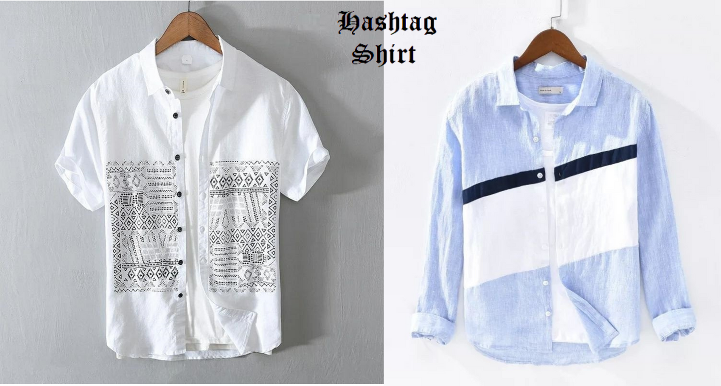 Combo Of 2 Pure Cotton Stitched Shirt For Men-32