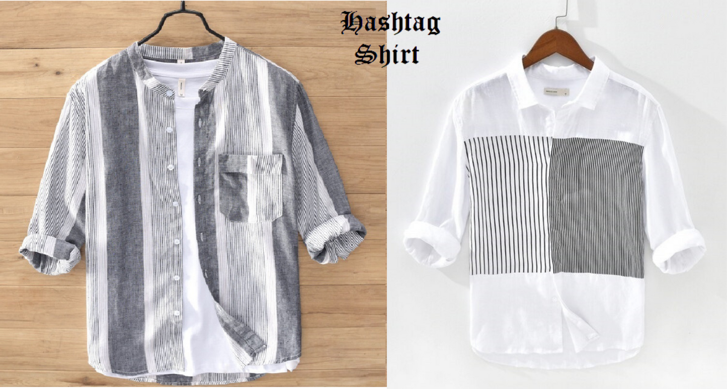 Combo Of 2 Pure Cotton Stitched Shirt For Men-34