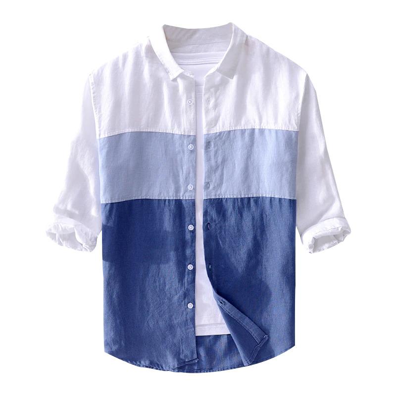 Combo Of 2 Full Sleeve Pure Cotton Stitched Shirt For Men