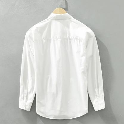 Stylish White Printed Shirt For Men