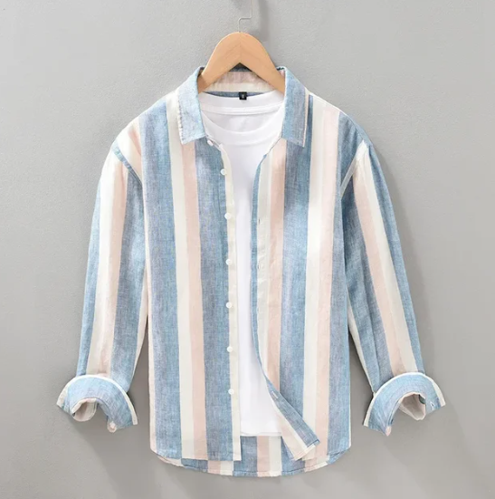 Newly Striped Casual Shirt For Men