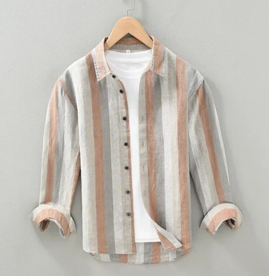 Newly Printed Striped Casual Shirt For Men