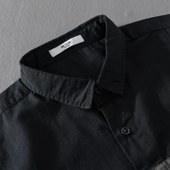 Stylish Black Casual Shirt For Men