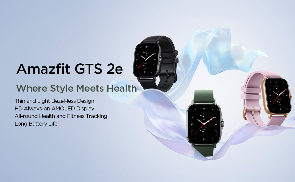 Amazfit GTS 2e Smart Watch with Long Battery Life